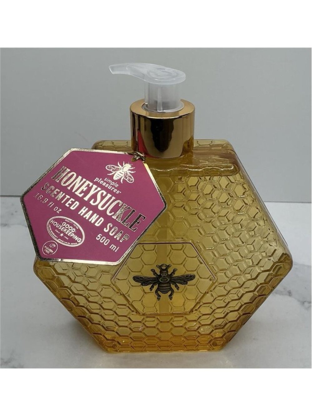 Hand Soap Simple Pleasures ~ Honeysuckle Scented 16.9 fl oz New